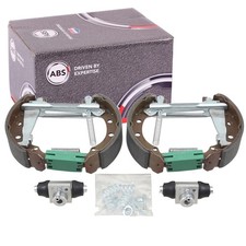 A.B.S. BREMSBACKEN SATZ VORMONTIERT passend für SKODA FABIA TROMMELBREMSE |