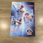 Officially Licensed 2000 Anaheim Angels Poster Glaus Salmon Anderson — photo 1