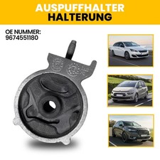 Auspuffschalldämpfer Halterung Passend Für PEUGEOT 308 3008 5008 9674551180 1Stk