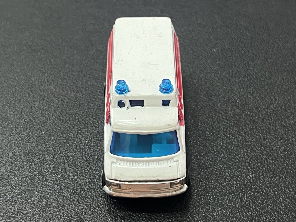 Vintage Zylmex Zee Toys Highway Patrol Paramedics Ambulance Van