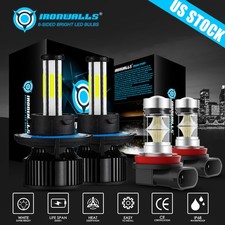 6sides Led Headlight High Low Beam Fog Light 6000k For Chevrolet Spark 2013-2015 6sides Led Headlight High Low Beam Fog Light 6000k For Chevrolet Spark 2013-2015