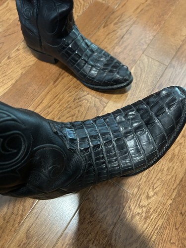 Lucchese Caiman Exotic boots 9D