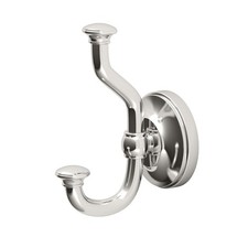 4125 Tavern Double Robe Hook, Wall Mounted Bathroom Hook for Towels and Robes...