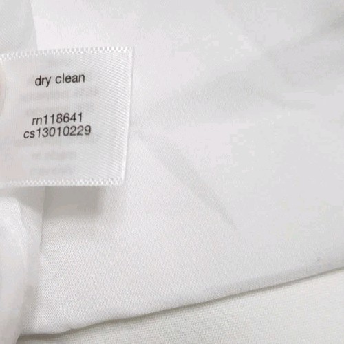 Lane Bryant Women`s Blazer White Size 20 Long Sleeve Single Button - Picture 7 of 7