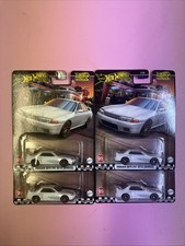 Hot Wheels Premium Boulevard 99 Nissan Skyline GT-R BNR32 Brand New lot Of 4