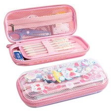 Pencil Case, Large Capacity Pencil Pouch Multi-Slot Pencil Case Organizer, Cu...