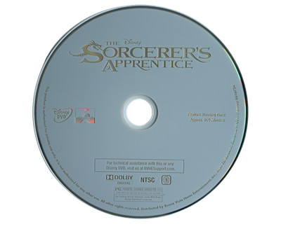 The Sorcerer's Apprentice DVD 2010 Nicolas Cage Disc Only 