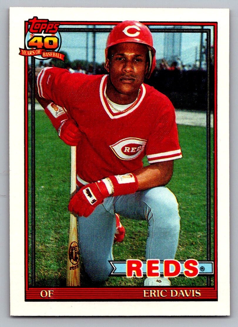 1991 Topps - Eric Davis  #550