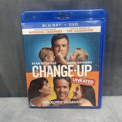 The Change-Up Movie Blu-ray & DVD 2 Disc Set Ryan Reynolds Jason Bateman Comedy