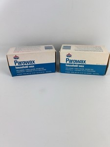 Parowax Household Wax  - Candle, Snow Skis, Surf Board,Canning -2 Partial Boxes