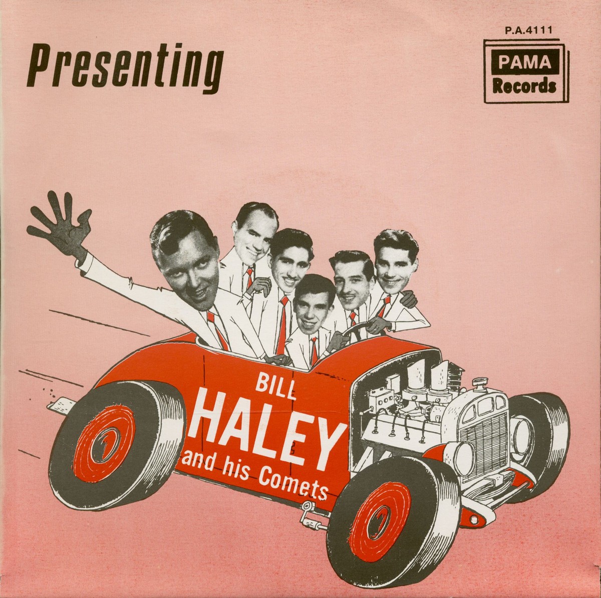 Bill Haley & His Comets - Presenting (7inch, EP, 45rpm, PS