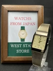 [Excellent] Vintage SEIKO DOLCE 9521-5110 Gold Quartz Men's Watch From JAPAN