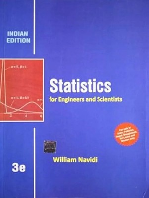 New: Statistics for Engineers and Scientists By Navidi  3rd ED - 9781259098451