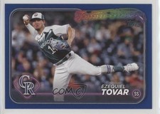 2024 Topps Series 2 Future Stars Retail Royal Blue Ezequiel Tovar #565 b2t