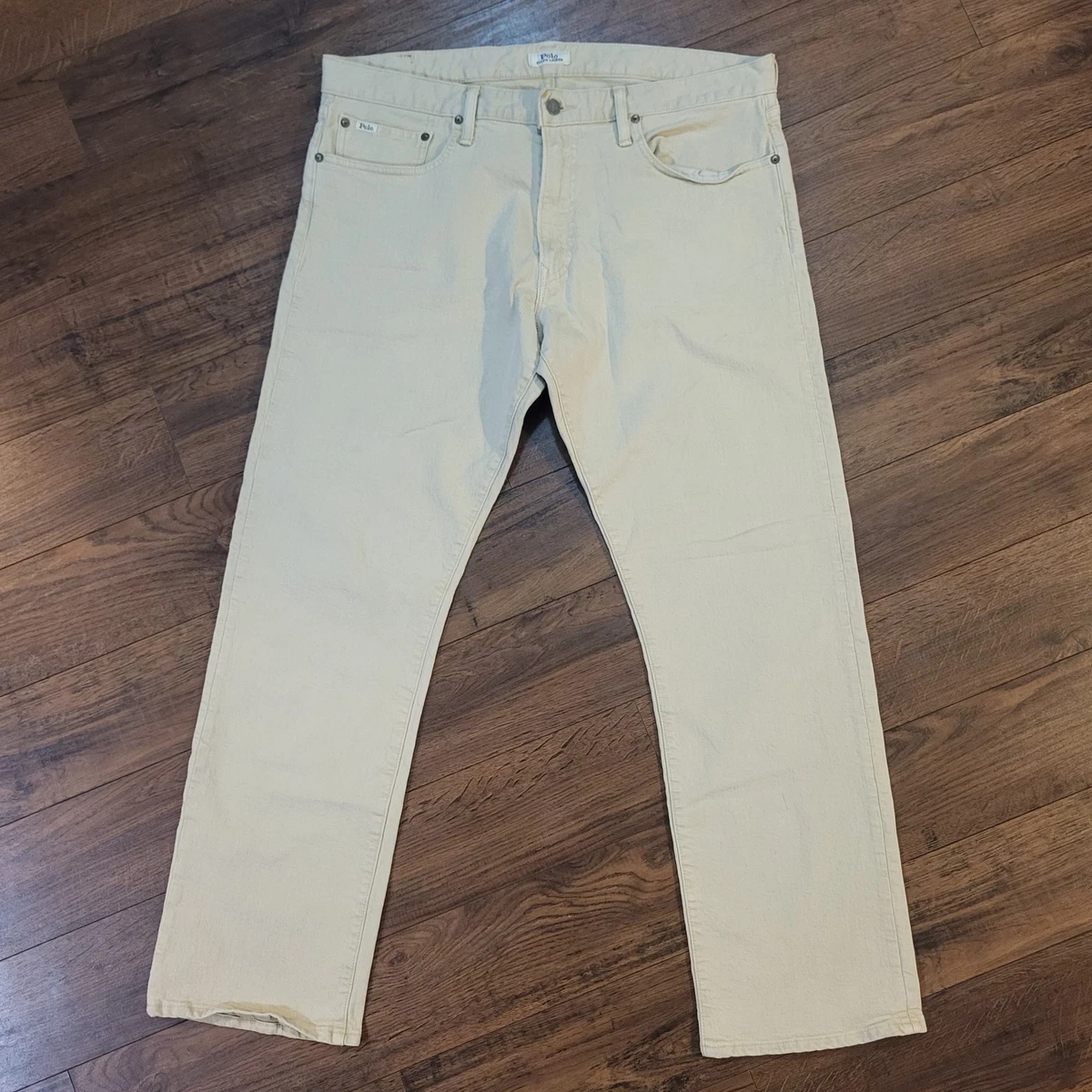 Polo Ralph Lauren White Classic Jeans for Men for sale | eBay