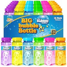 36 Pcs Bubble Bottles with Wand,Bubbles Party Favors for Kids,Summer 36 Pack