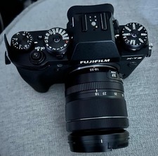 Fujifilm X-T3 26.1MP Digital Camera - Black Kit with XF18-55MM F2.8-4 R LM OIS
