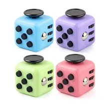 Solid Color Fidget Decompression Dice for Release Stress Autism Anxiety Relieve