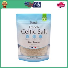 Sante Naturelle Celtic Grey Coarse Sea Salt 1.1lb Unrefined French Hand Harve...