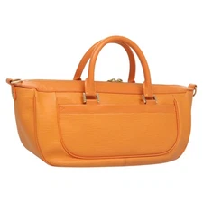 LOUIS VUITTON Epi Danura MM Hand Bag 2way Orange Mandarin M5910H LV Auth 120146
