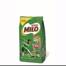 NESTLE MILO ACTIV-Go Chocolate Malt Powder Drink 1kg refill pack