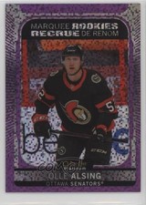 2021 O-Pee-Chee Platinum Marquee Rookies Violet Pixels 232/299 Olle Alsing 0ta8