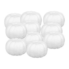 10Pcs Foam Pumpkins Painting Crafts for Halloween Birthday School Project