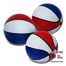Red, White  Blue Mini Basketball Set for Pop A Shot Basketball Arcade Games 