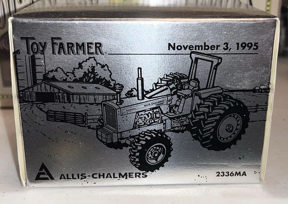 ERTL Allis Chalmers Two-Twenty 220 1995 Toy Farmer Collector’s Edition 1/43 - Image 2 of 4