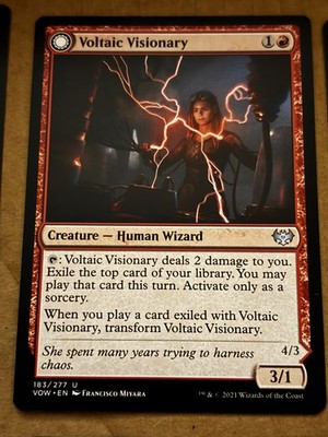 Voltaic Visionary Innistrad: Crimson Vow Regular