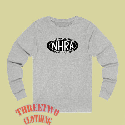 NHRA Drag Racing Championship Men's Grey Size S to 3XL