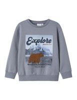 Sweatshirt Name It Jungen Nmmoran Ls Nreg, Tradewinds, GrößE 92, Baumwolle