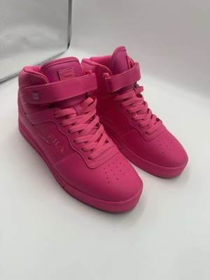 Womens Pink Lifestyle Sneakers Shoes Size High Top #Fila 5CM00099-650 Size 7