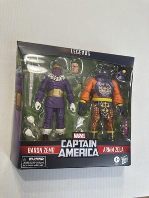 Marvel Legends Captain America Baron Zemo & Arnim Zola Figure 2-Pack Hasbro NEW