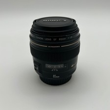 Canon EF 85mm f/1.8 USM Lens Telephoto Portrait AF Prime 58mm Filter Tested Work