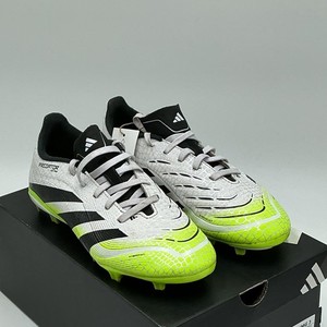 Adidas Predator League JI1125 Kids US 4 White Lemon FG/MG Soccer Boots Ebay1805