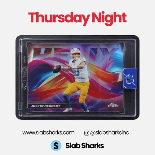 2025 Topps Chrome Justin Herbert Base (RAW)