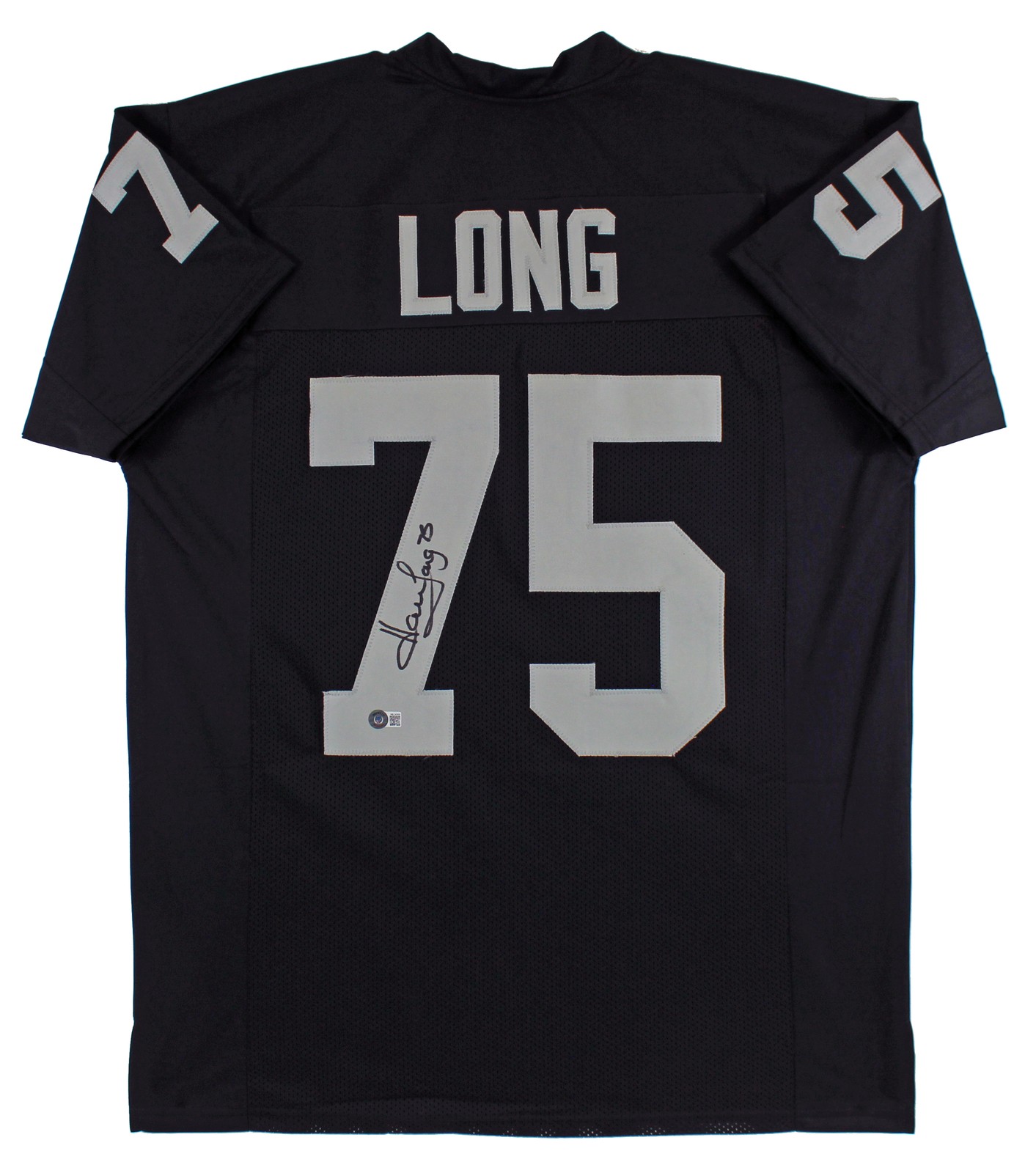 Howie Long Autographed Signed Oakland Raiders Authentic Black Pro Style Jersey BAS Witnessed 