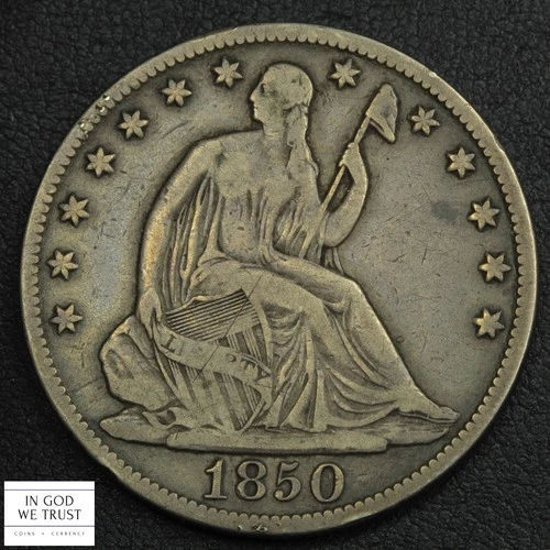 1850-O Seated Liberty Half Dollar — photo from the most recent tracked eBay sale