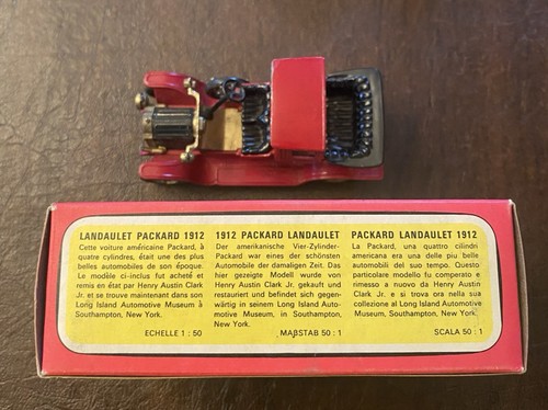 Lesney Matchbox Y-11 Models of Yesteryear 1912 Packard Landaulet - 1960s vintage - Picture 5 of 6