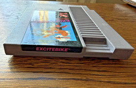 Excitebike Nintendo NES &bull; Programmable Series &bull; Cartridge &bull; Tested Working