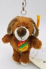 Steiff Cosy Friends 4" PUPPY DOG PLUSH KEYRING Keychain Backpack Purse NWT
