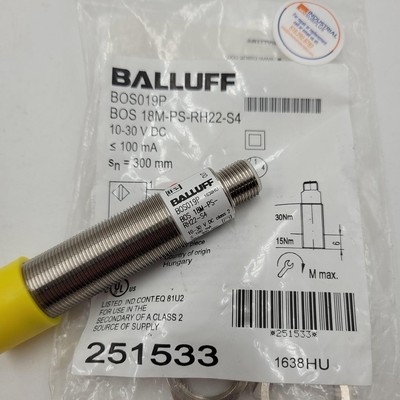 Balluff BOS019P (BOS 18M-PS-RH22-S4) Diffuse sensor *NEW* | eBay