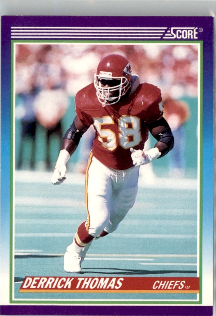 1990 Score Derrick Thomas Kansas City Chiefs #500