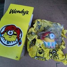 Wendy s X Minions Monsters Movie Adult Meal Toy In Box Collab Wendy Figure 1