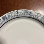 Dansk Bistro for Kids Childs 8.5” Plate Blue White Village Scene — photo 4