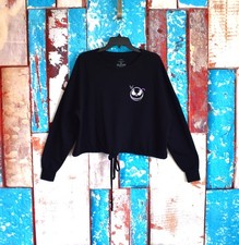 Women's Disney Nightmare Before Christmas Jack Skellington Pullover XLARGE Black