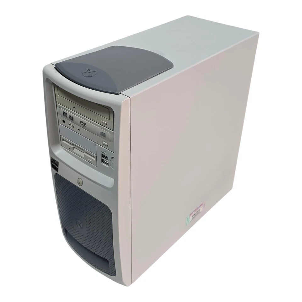 ️ Gateway retro PC AMD Athlon 1200MHz Vintage Torre ️ Difettoso/Bricolage - Imagen 3 de 4