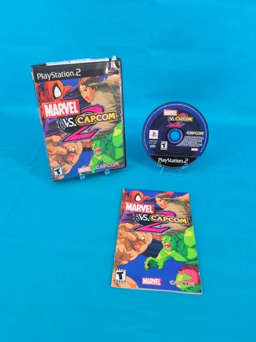 Marvel vs Capcom 2 - PlayStation 2, PS2 - Complete CIB - Tested - Authentic