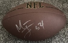 *MELVIN INGRAM*SIGNED*AUTOGRAPHED*FOOTBALL*LOS ANGELES*CHARGERS*STEELERS*PROOF*